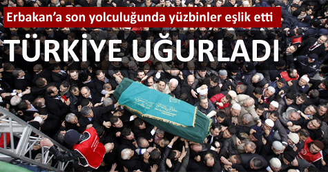 Cenazesi Türkiye'yi buluşturdu