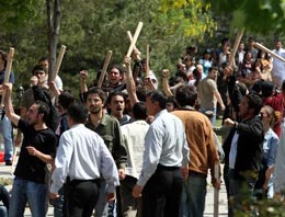 Üniversite kampüsünde kan döküldü