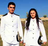 Gaziantep'te kaptan yetiştiriyor