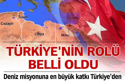 Türkiye'nin rolü belli oldu!