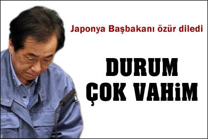 Japon Başbakan özür diledi