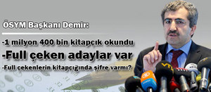 ÖSYM: Danıştay iptal ederse yenileriz