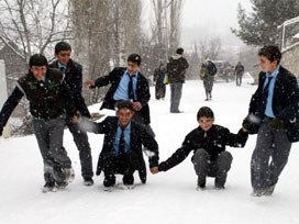 Kastamonu'da eğitime kar engeli