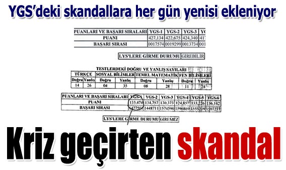 YGS'de bir skandal daha