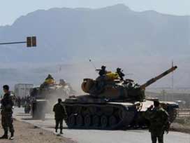 Kuzey Irak'a top atışı yapıldı