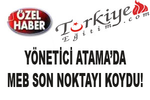 Yönetici Atamada Tereddüte Düşülen Konulara MEB Cevap Verdi