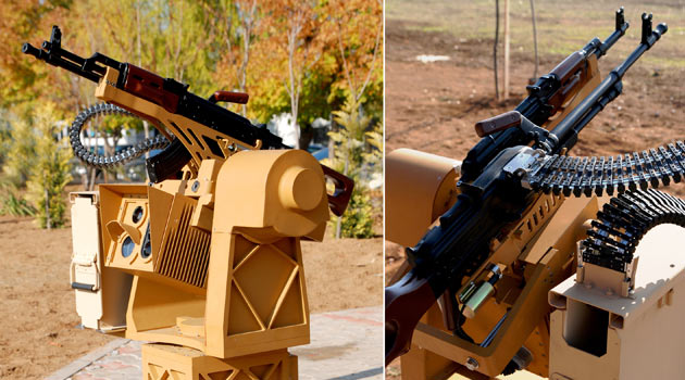 Robot nöbetçi, görevi devramaya hazır