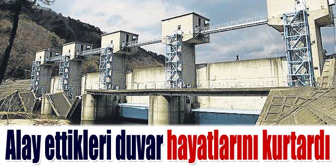 Alay ettikleri duvar hayatlarını kurtardı