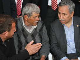 Arınç ile köylüler arasında 'terör' tartışması