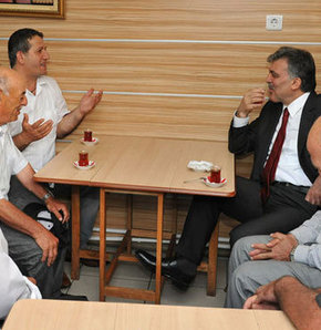 Başbakan'ı soran taksi şoförüne Gül'den ilginç yanıt