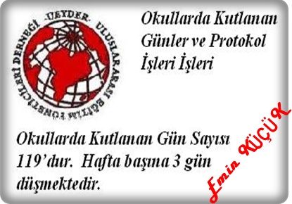 Haftada 3 gün kutlama var