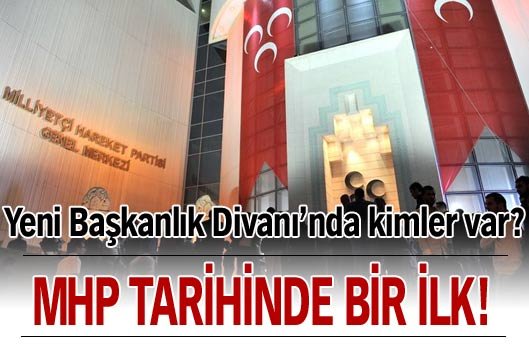 MHP MYK'da tarihi kararlar