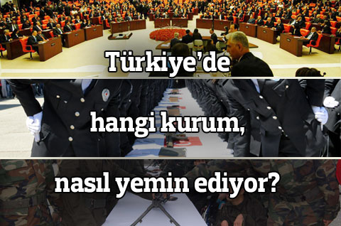 İşte TÜrkiye'nin yemin haritası