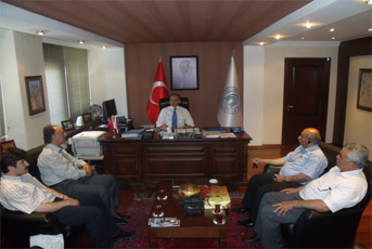 Yıldırım Beyazıt Üniversitesi Rektörünü Ziyaret Ettik
