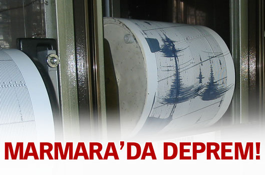 Marmara'da deprem!