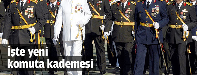 İşte TSK'nın yeni komuta kademesi