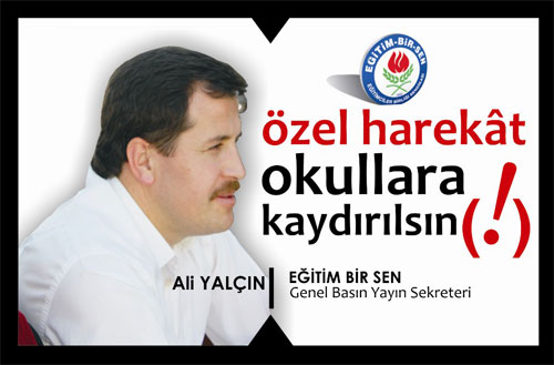 Özel Harekât Okullara Kaydırılsın(!)