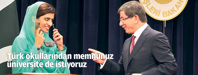 Türk okullarından memnunuz üniversite de istiyoruz