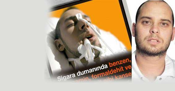 Sigara paketindeki fotoğraf hayatını kararttı