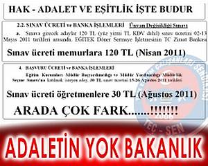 Milli Eğitim Bakanlığında Adalet Yok!