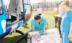 Hava ambulansları inecek yer bulamıyor