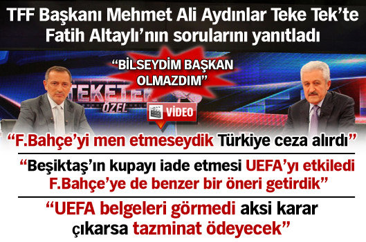 "Bilseydim başkan olmazdım"