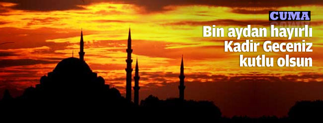 Kadir Geceniz Kutlu Olsun