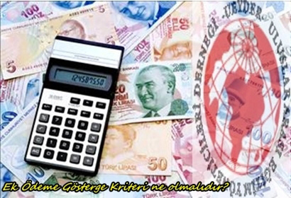 Ek ödeme gösterge rakamı nasıl belirlenmelidir!