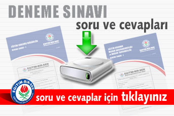 Eğitim-Bir-Sen Müdürlük ve Müdüryardımcılığı Deneme Sınavları