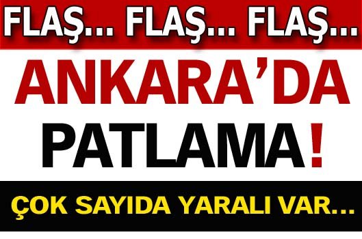 Ankara'da patlama!