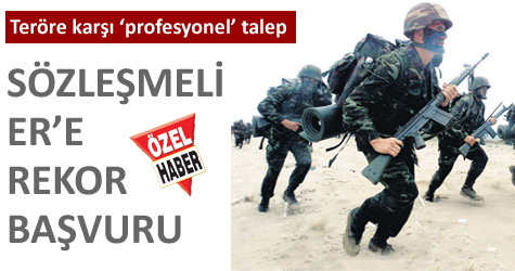 Teröre karşı 15 bin 'profesyonel' başvuru