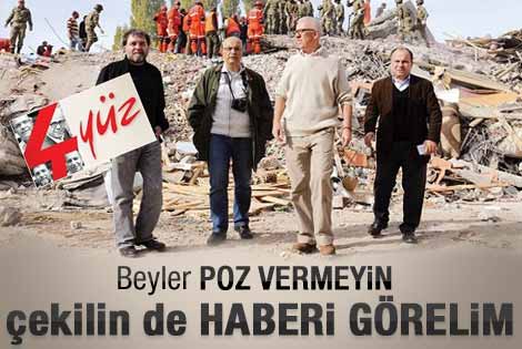 Hürriyet yazarları depremin merkezine gitti