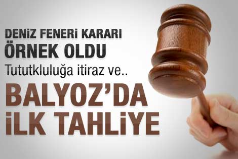 Balyoz Davası'nda ilk tahliye