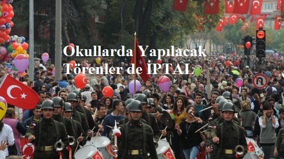 Başbakanlık genelge yayınladı... Tüm geçit törenleri iptal