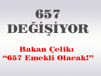 Bakan Çelik: 657 sayılı devlet memurları yasası yaşlandı, artık emekli edilecek/ Video
