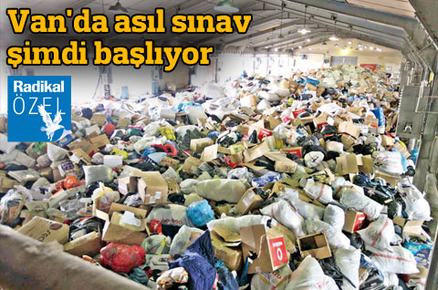 Van'da asıl sınav şimdi başlıyor