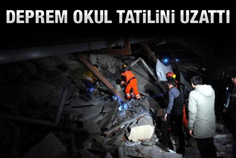 Van'da okullar 5 Aralık'a ertelendi