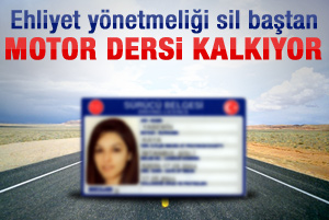 Ehliyet yönetmeliği değişiyor