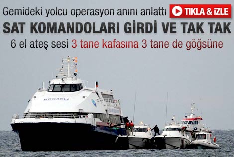 Kartepe gemisindeki yolcu o anları anlattı