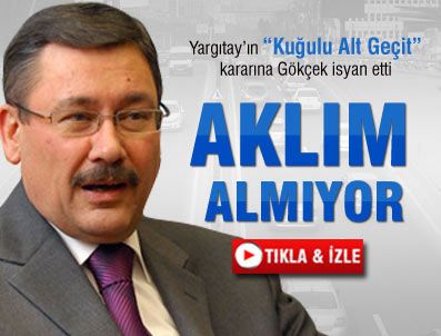 Melih Gökçek'ten 'Kuğulu alt geçidi' tepkisi / Video