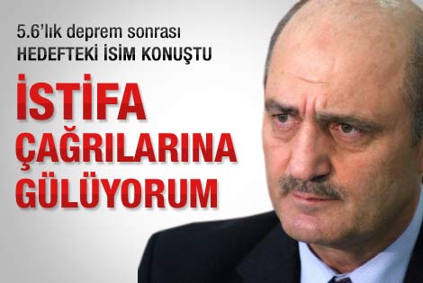 Erdoğan Bayraktar: İstifa çağrılarına gülüyorum