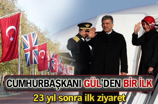 İngiltere'ye 23 yıl sonra, cumhurbaşkanı düzeyinde ilk ziyaret