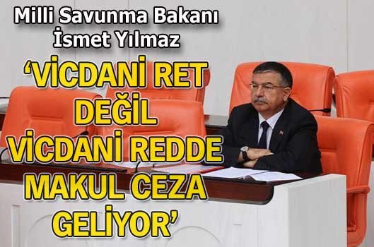 "Türkiye'nin gündeminde vicdani ret yok"