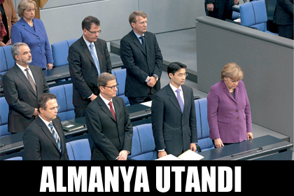 Almanya utandı