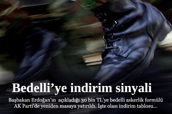 Bedelli'ye indirim sinyali