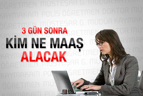 Enflasyon farkına göre yeni memur maaşları