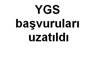 YGS başvuruları uzatıldı