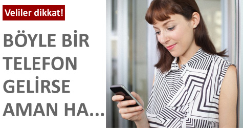 Telefondaki sınav dolandırıcısı olabilir!