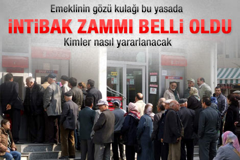 İntibak zam oranları belli oldu