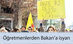 Öğretmenlerden Bakana isyan